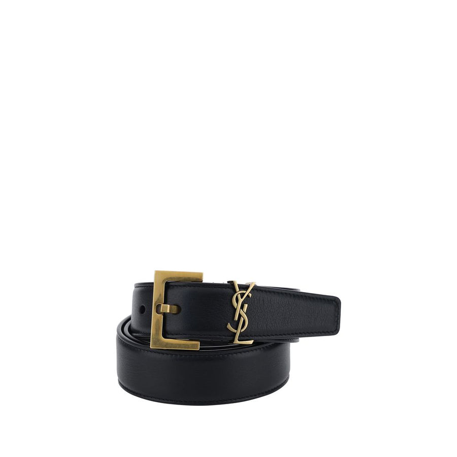 Black Calf Leather Bos Taurus Regular Belt