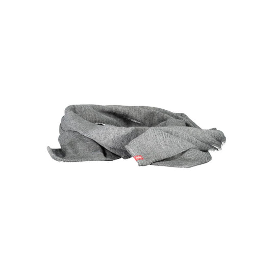 Gray Marabou Scarf