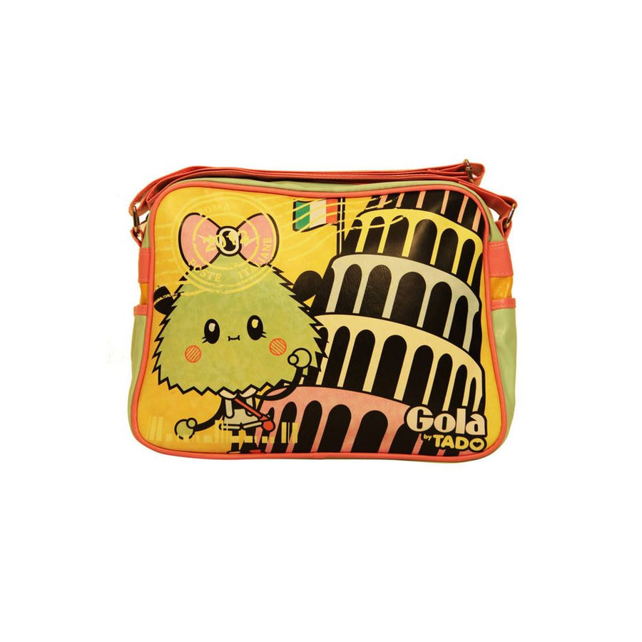 Green Synthetic Handbag