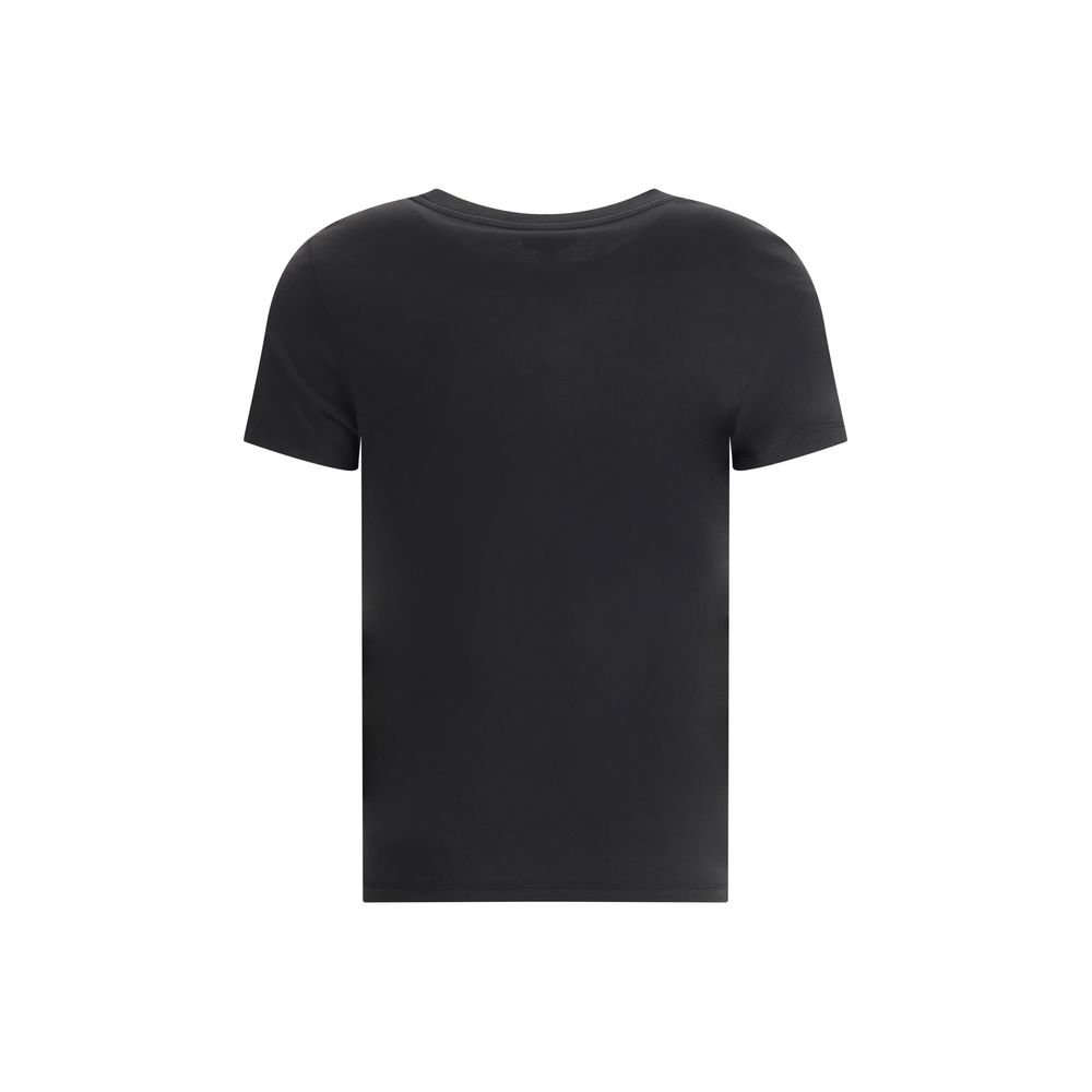 Black Cotton T-Shirt