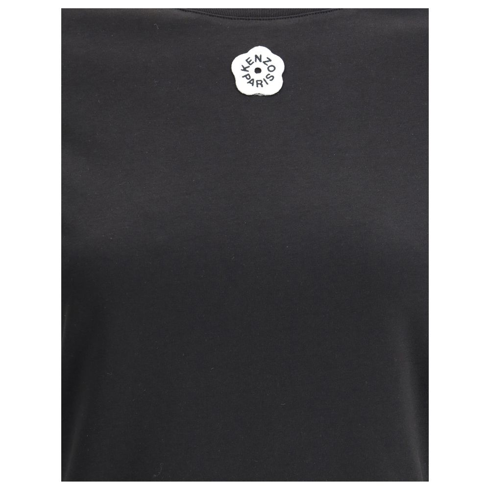 Black Cotton T-Shirt