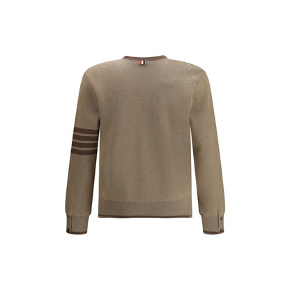 Brown Cotton Cardigan