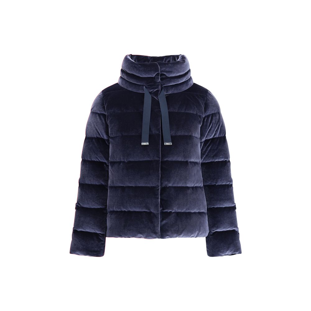 Cotton chenille-effect Down Jacket