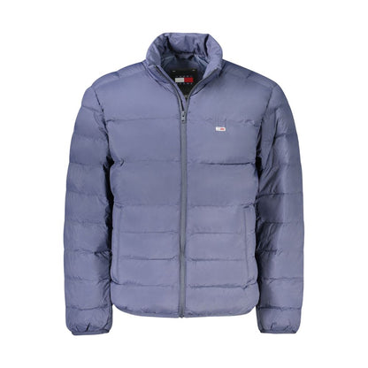 Blue Polyamide Jackets & Coat