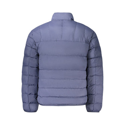 Blue Polyamide Jackets & Coat