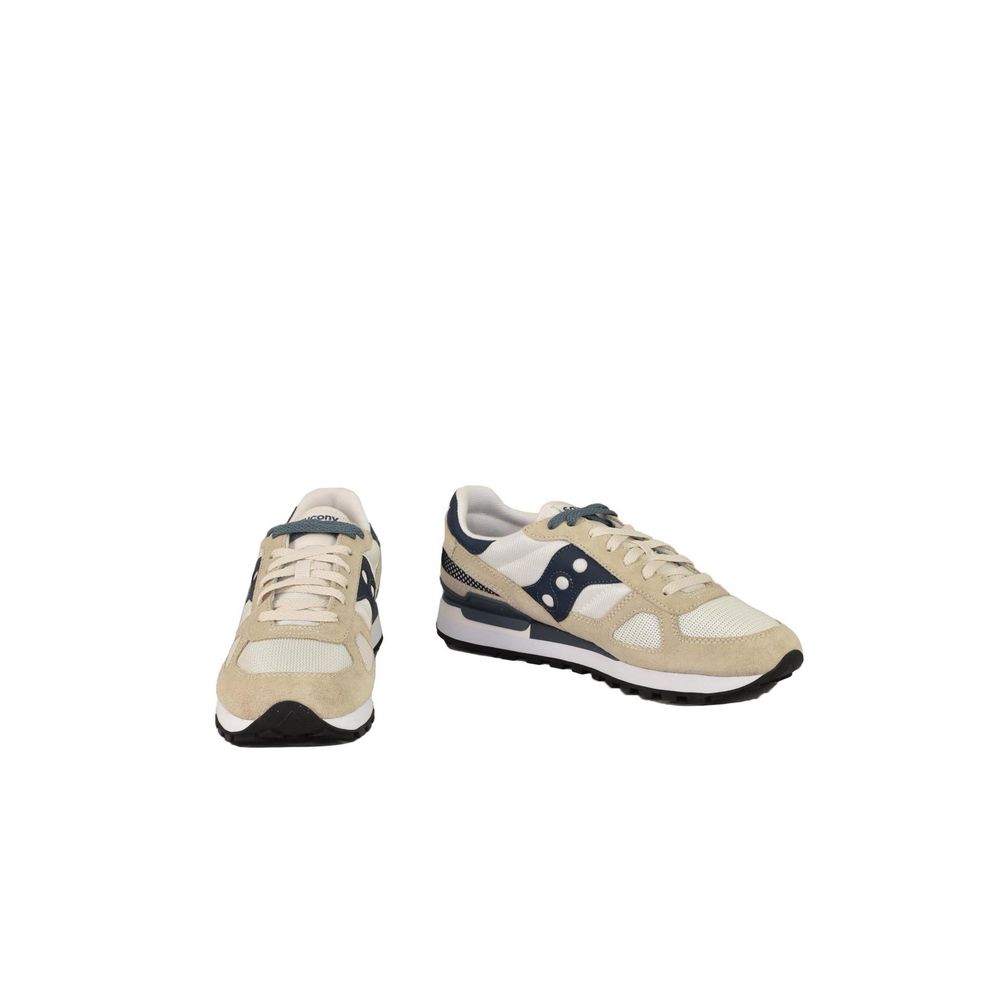 Beige Leather Sneaker