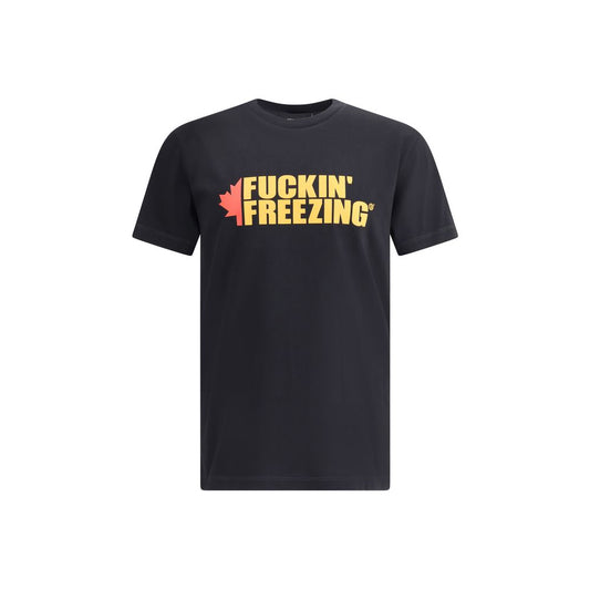 Black Cotton T-Shirt