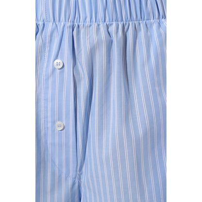 Blue Cotton Short