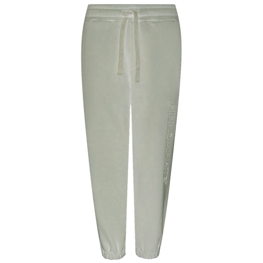 Gray Cotton Men Trousers