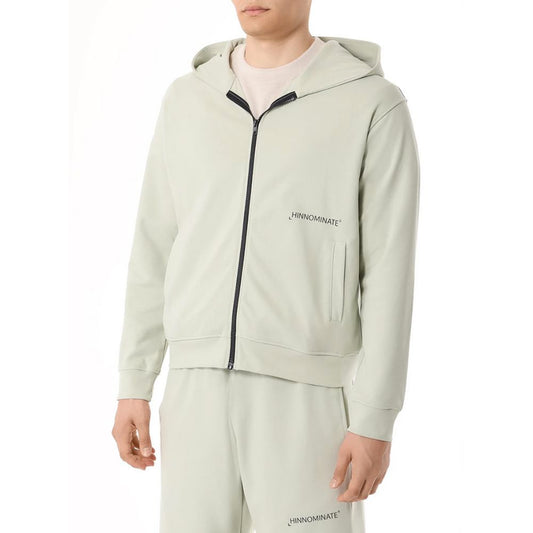 Green Cotton Men's Hoodie