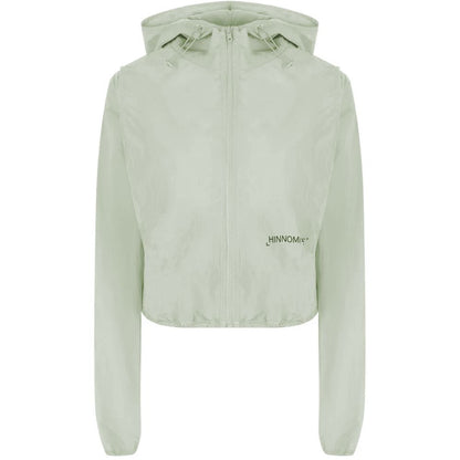 Green Nylon Jackets & Coat