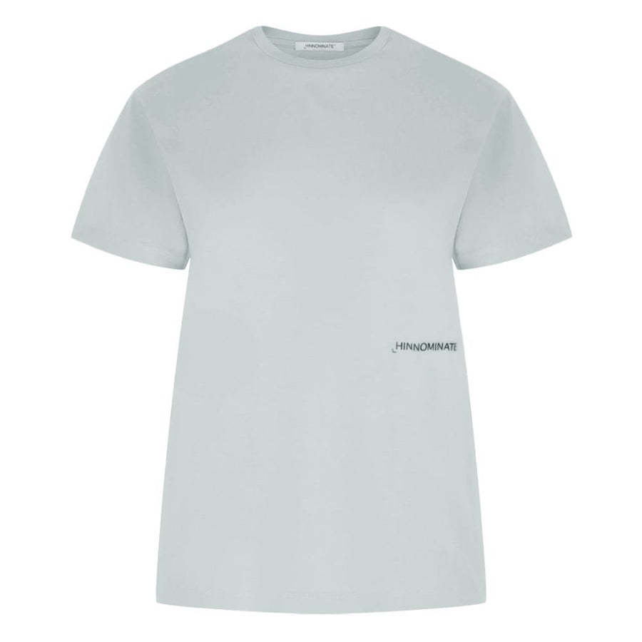 Gray Cotton Women T-Shirt