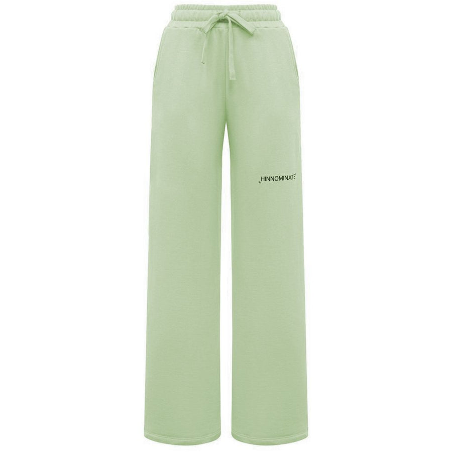 Green Cotton Women Palazzo Pants