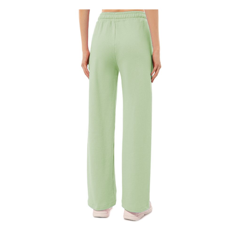 Green Cotton Women Palazzo Pants