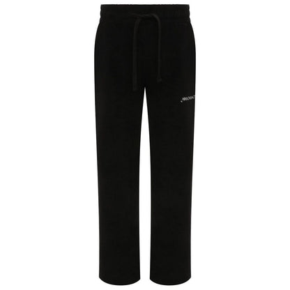 Black Cotton Women Palazzo Pants