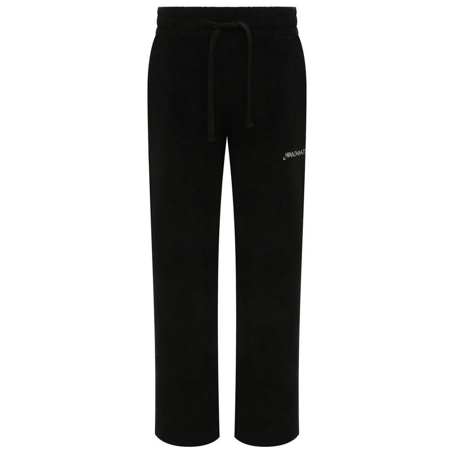 Black Cotton Women Palazzo Pants