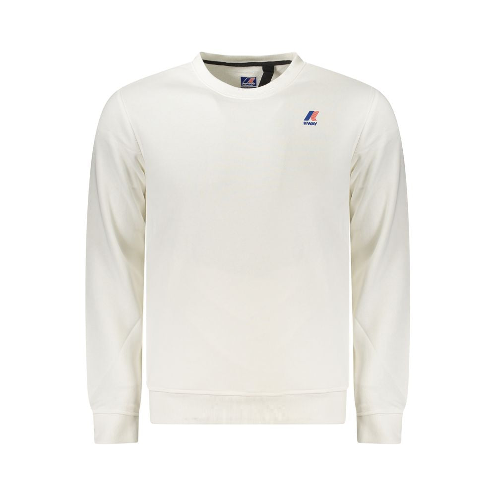White Cotton Men Sweater