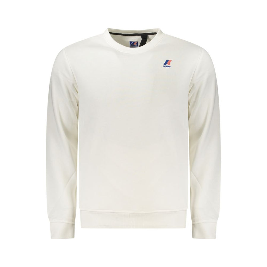 White Cotton Men Sweater