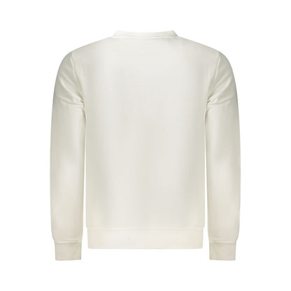 White Cotton Men Sweater
