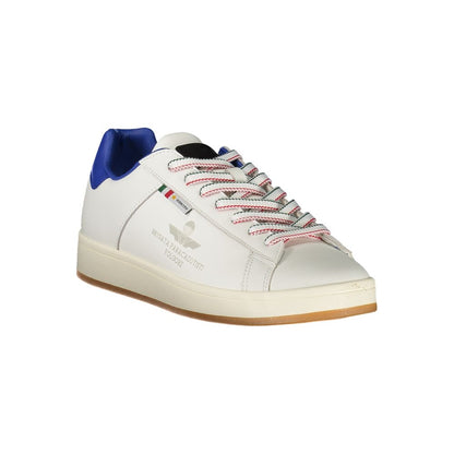 White Leather Men Sneaker