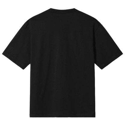 Black Cotton Women T-Shirt