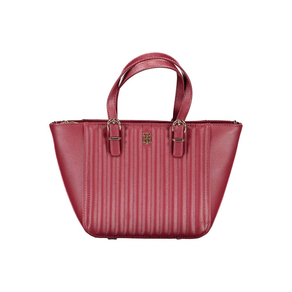 Red Polyethylene Handbag