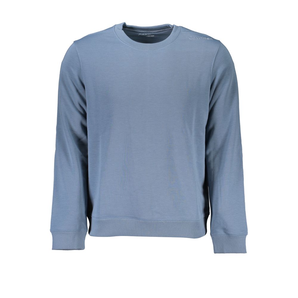 Blue Polyester Sweatshirt