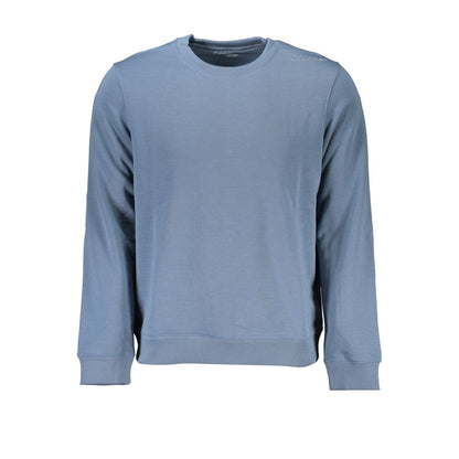 Blue Polyester Sweatshirt