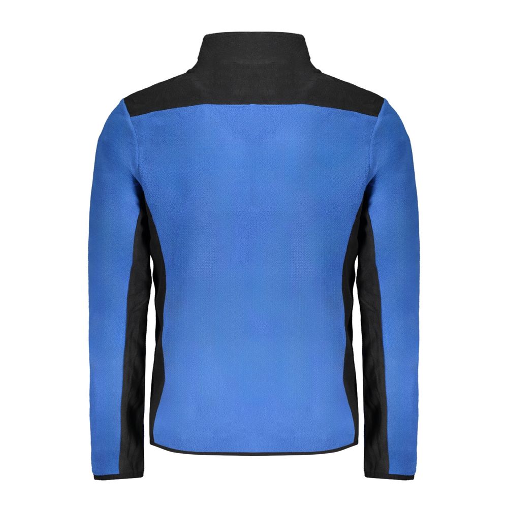 Blue Polyester Sweatshirt