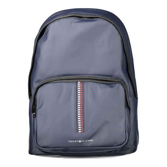 Blue Polyethylene Backpack