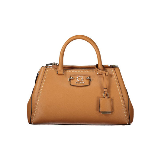 Brown Polyethylene Handbag