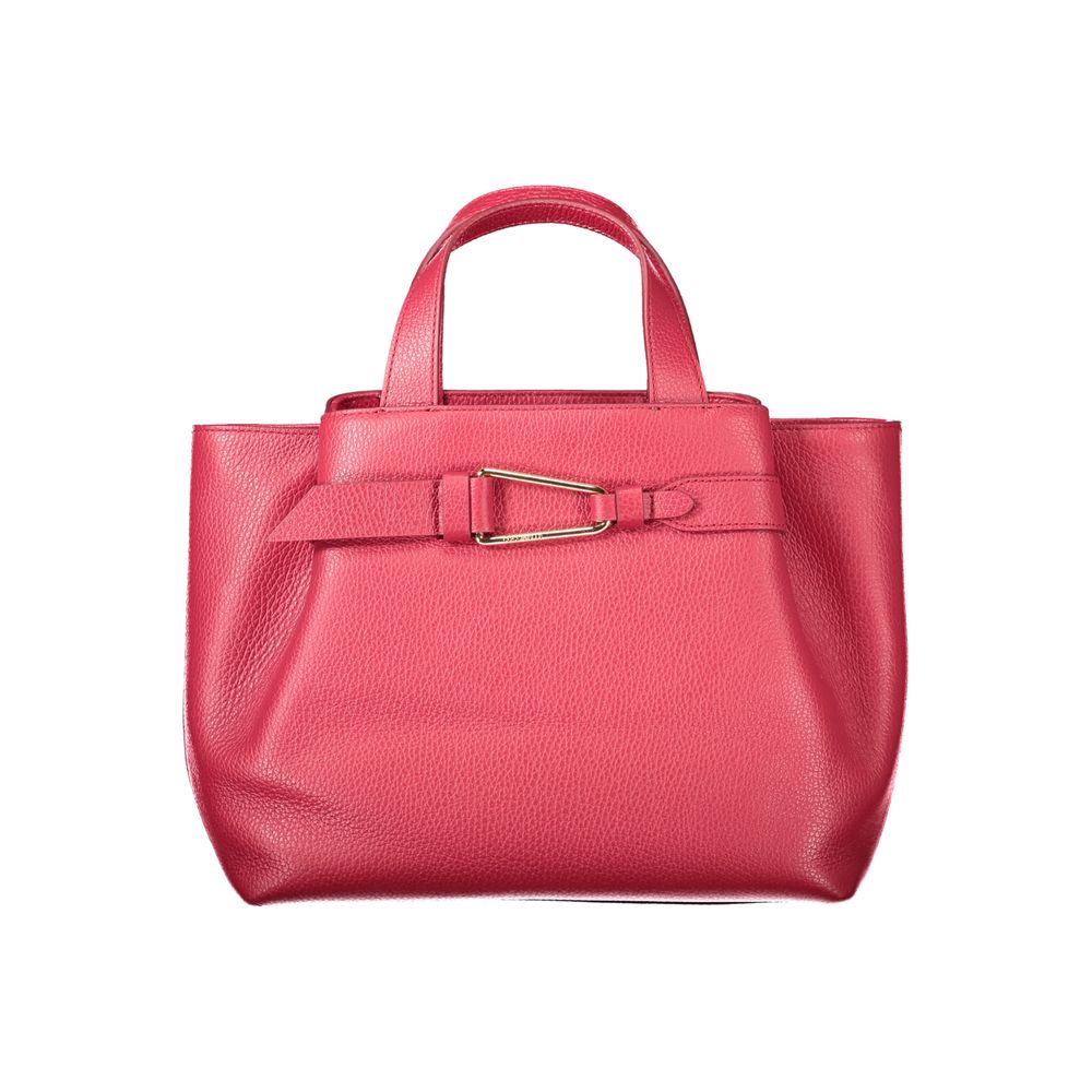 Red Leather Handbag