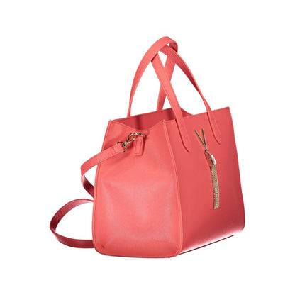 Pink Polyethylene Handbag