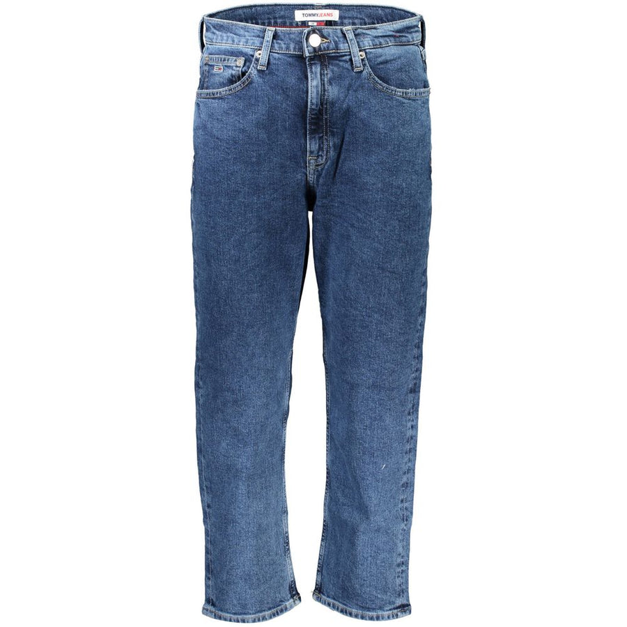 Blue Cotton Women Jeans