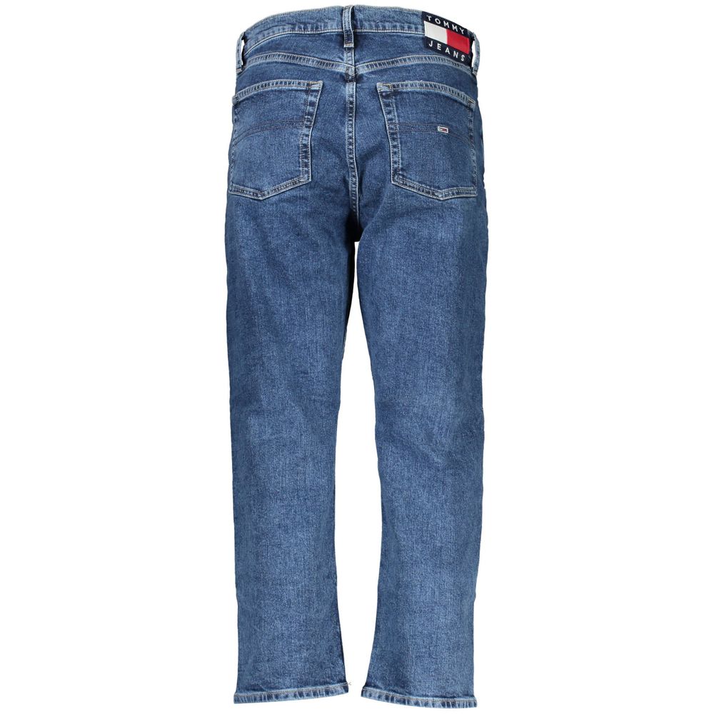 Blue Cotton Women Jeans