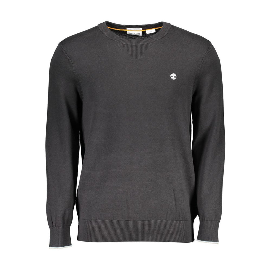 Black Cotton Sweater