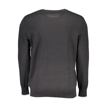 Black Cotton Sweater