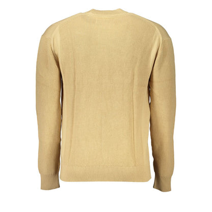 Beige Cotton Sweater