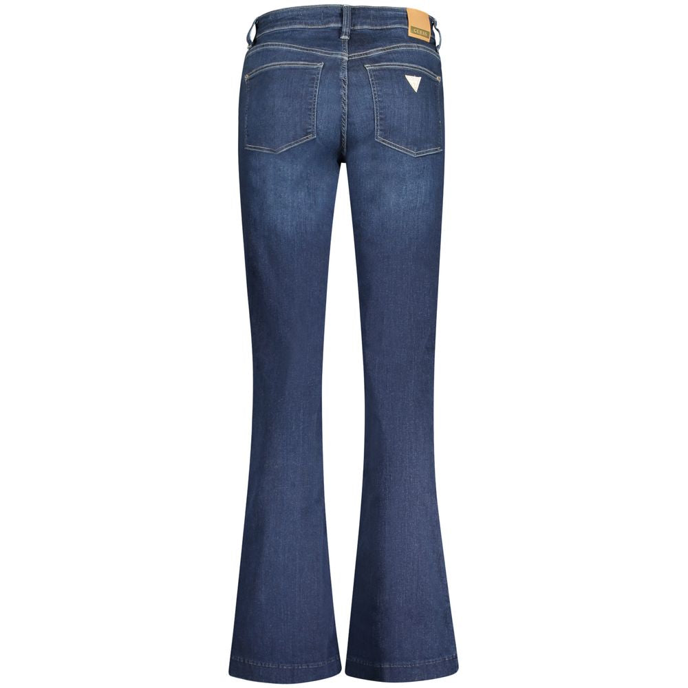 Blue Cotton Jeans Denim