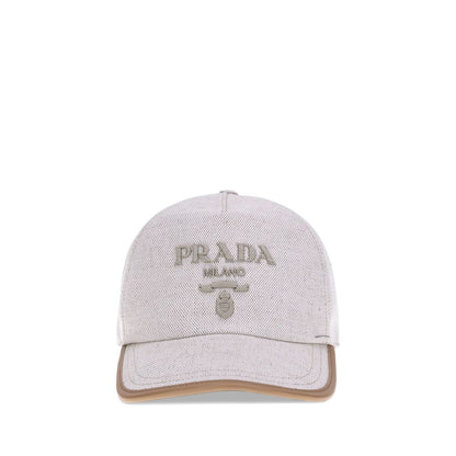 Beige Cotton Cap (Baseball Hat)