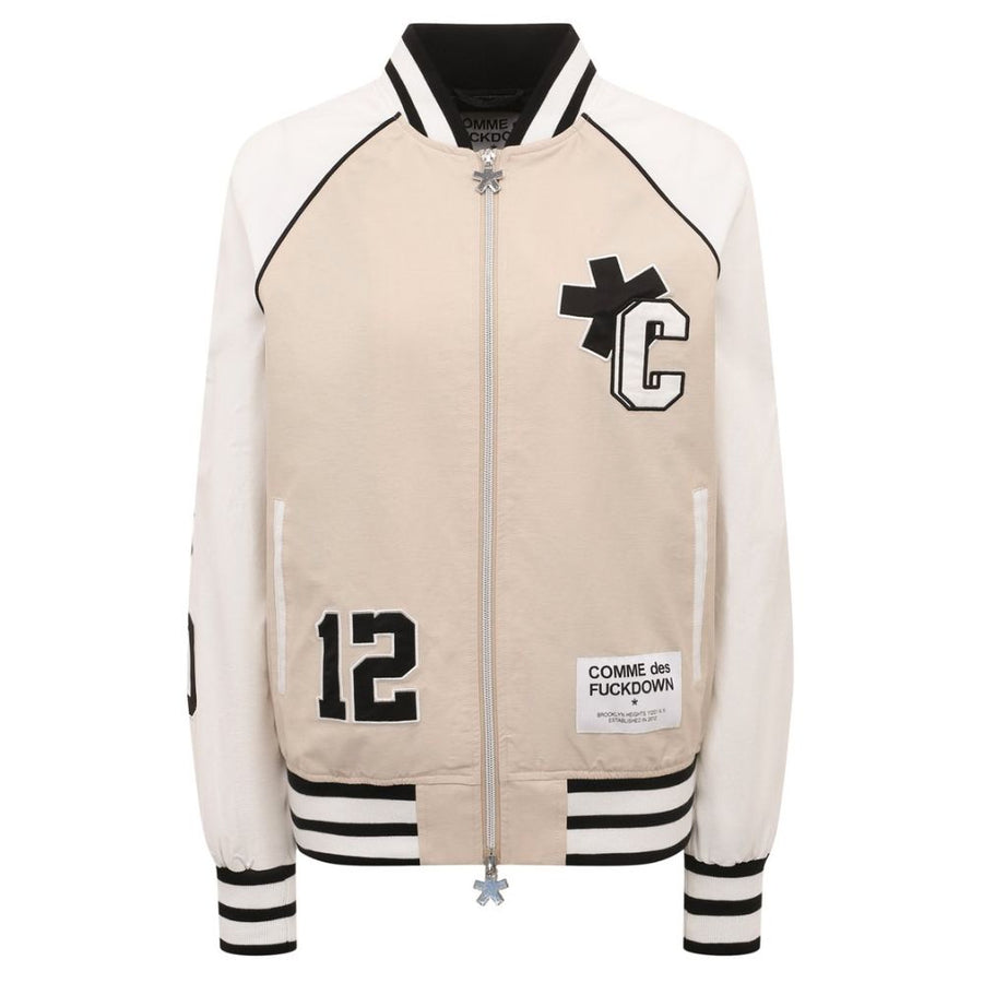 Beige Cotton Jackets & Coat