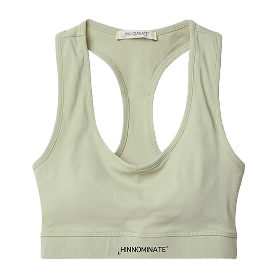 Green Polyamide Women Top