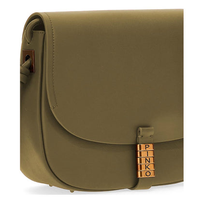 Green Leather Crossbody Bag