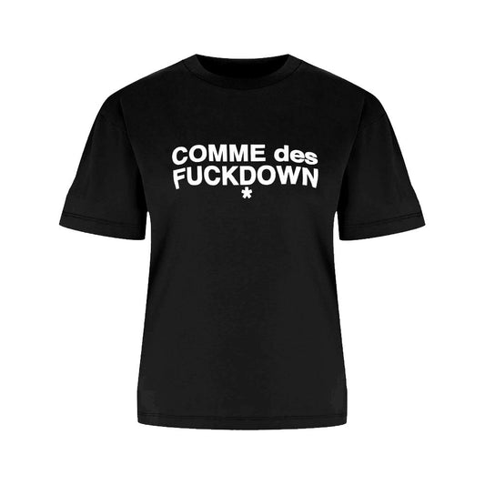 Black Cotton Tops & T-Shirt