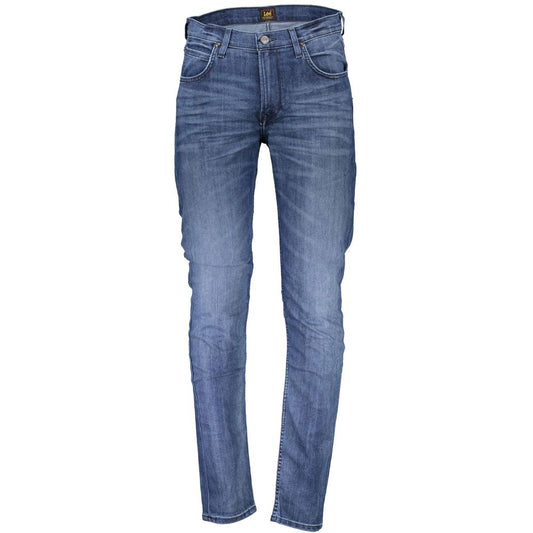 Blue Cotton Jeans & Pant