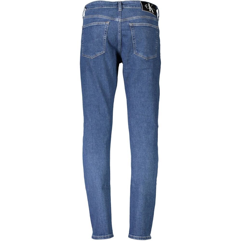 Blue Cotton Men Jeans