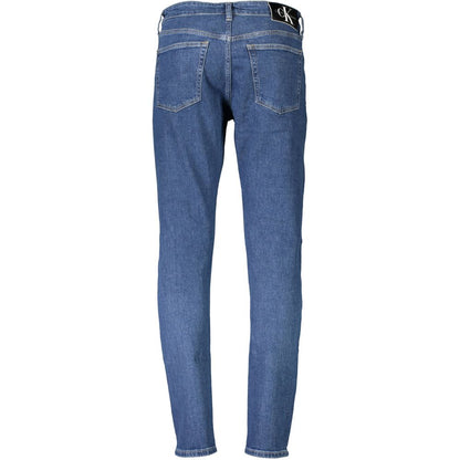 Blue Cotton Men Jeans