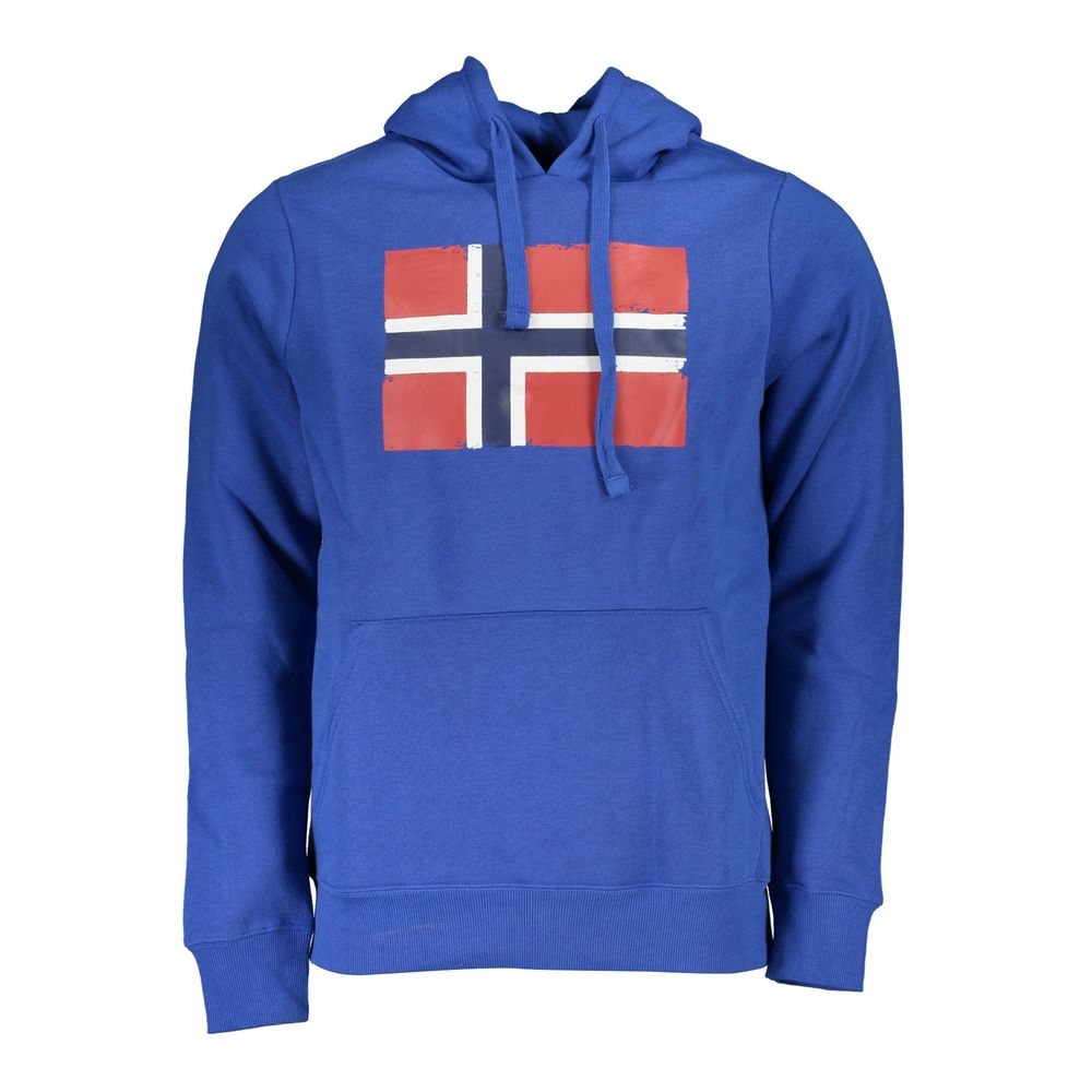 Blue Cotton Sweatshirt