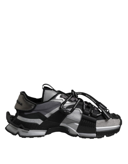 Multicolor Panelled Space Sneakers Shoes