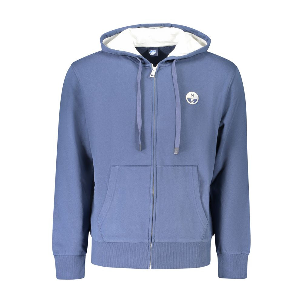 Blue Cotton Sweatshirt